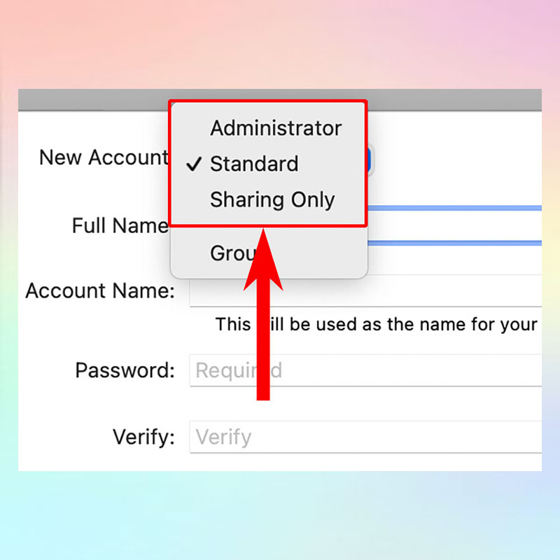 Cách tạo tài khoản và đổi tên User trên MacOS