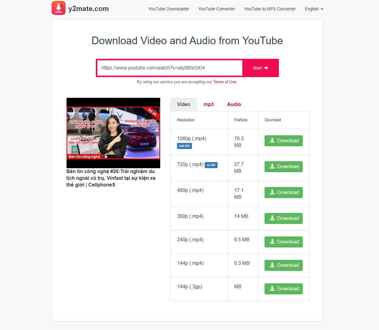Hướng dẫn tạo nút download video trên YouTube với Y2mate cực tiện lợi mà không cần đăng ký gói Premium