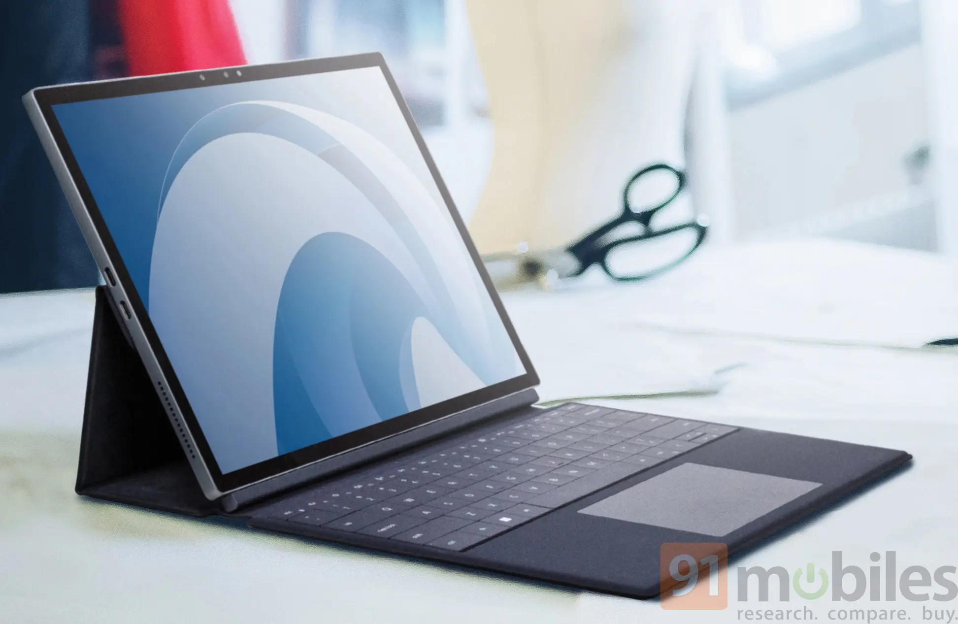 Lộ hình ảnh chiếc tablet lai laptop theo “Phong cách Surface Pro” sắp ra mắt của Dell?