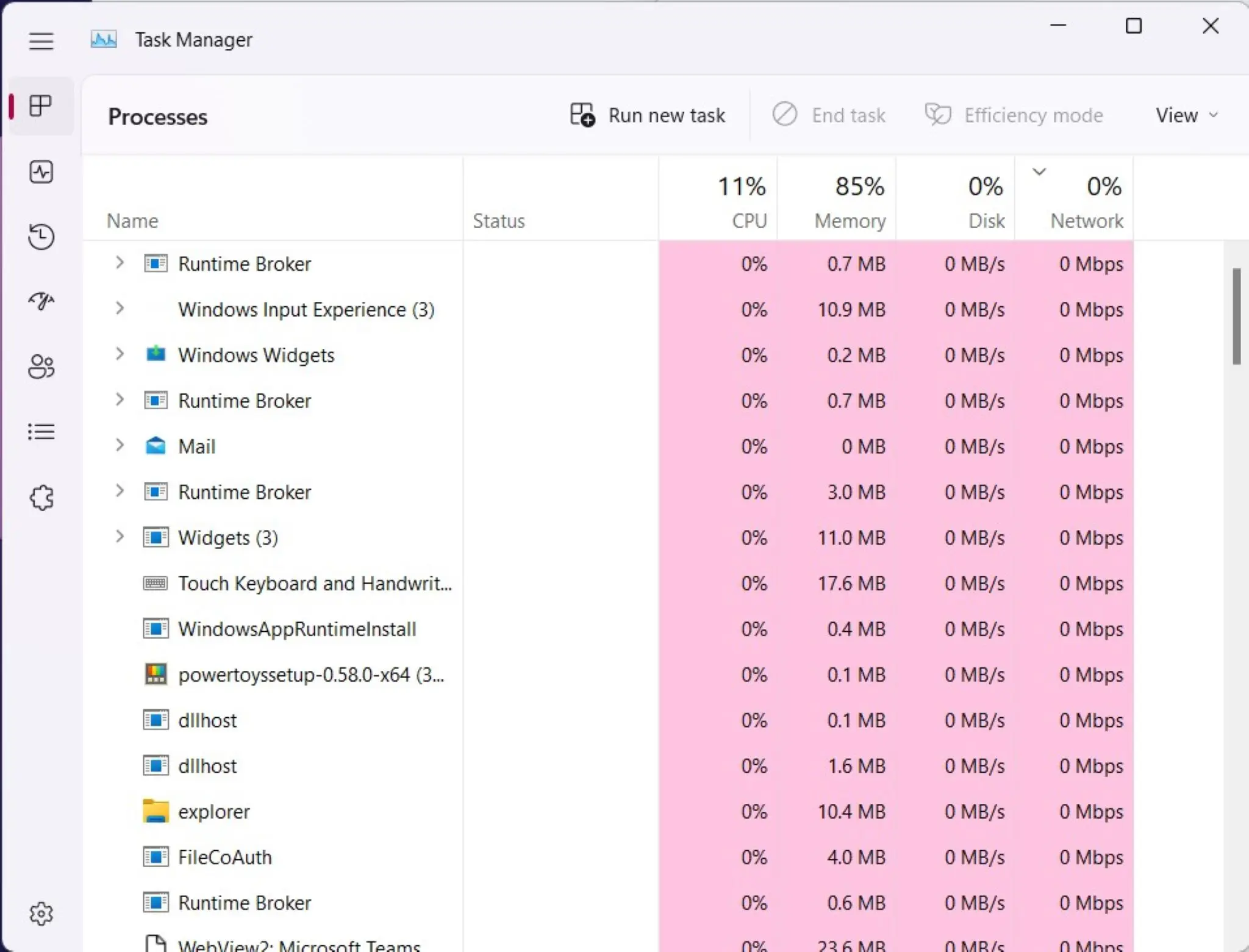 Đây là Task Manager mới của Windows 11 22H2