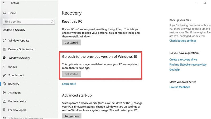 Cách hạ Windows 11 xuống Windows 10 - Không mất dữ liệu và Đơn giản nhất