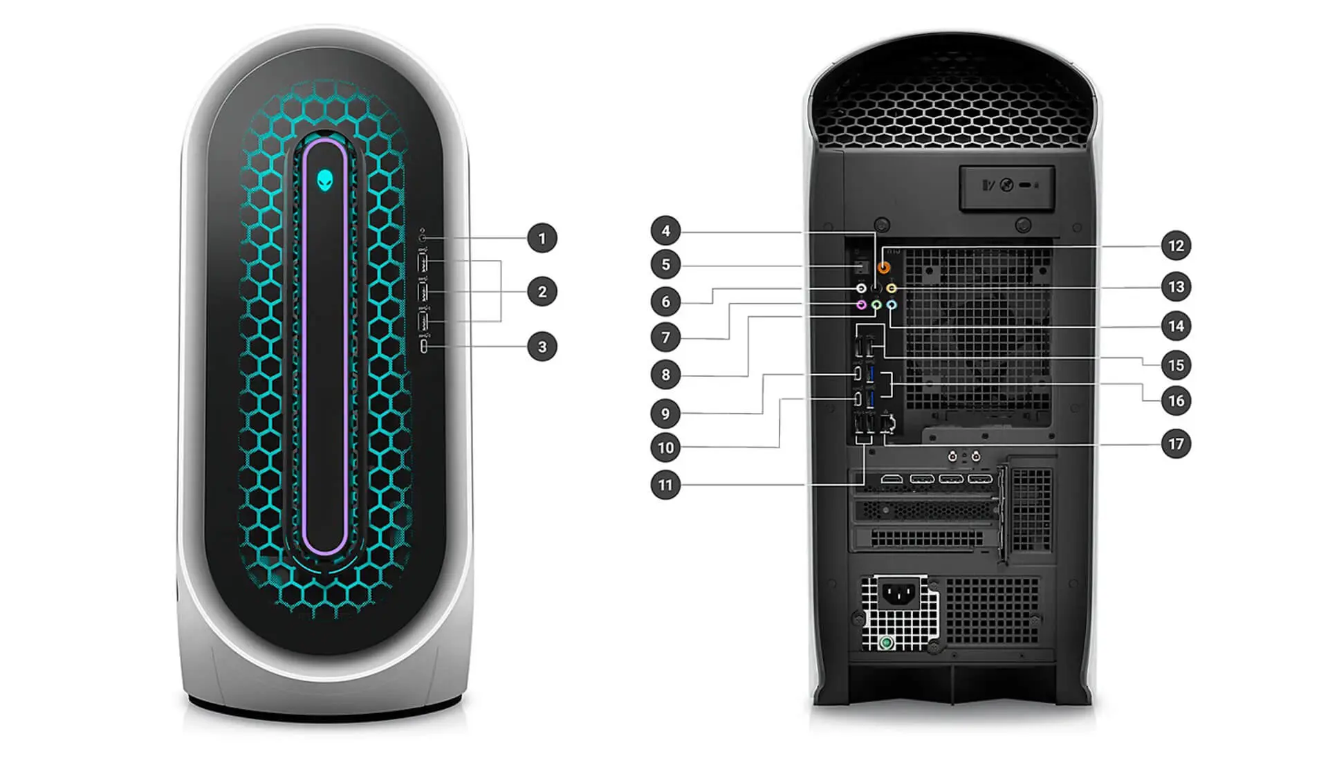 Đánh giá Gaming Desktop Alienware Aurora R15 2023 16
